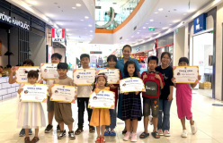 Chúc mừng học viên của lớp MC Nhí Củ Chi tốt nghiệp khoá Cơ bản